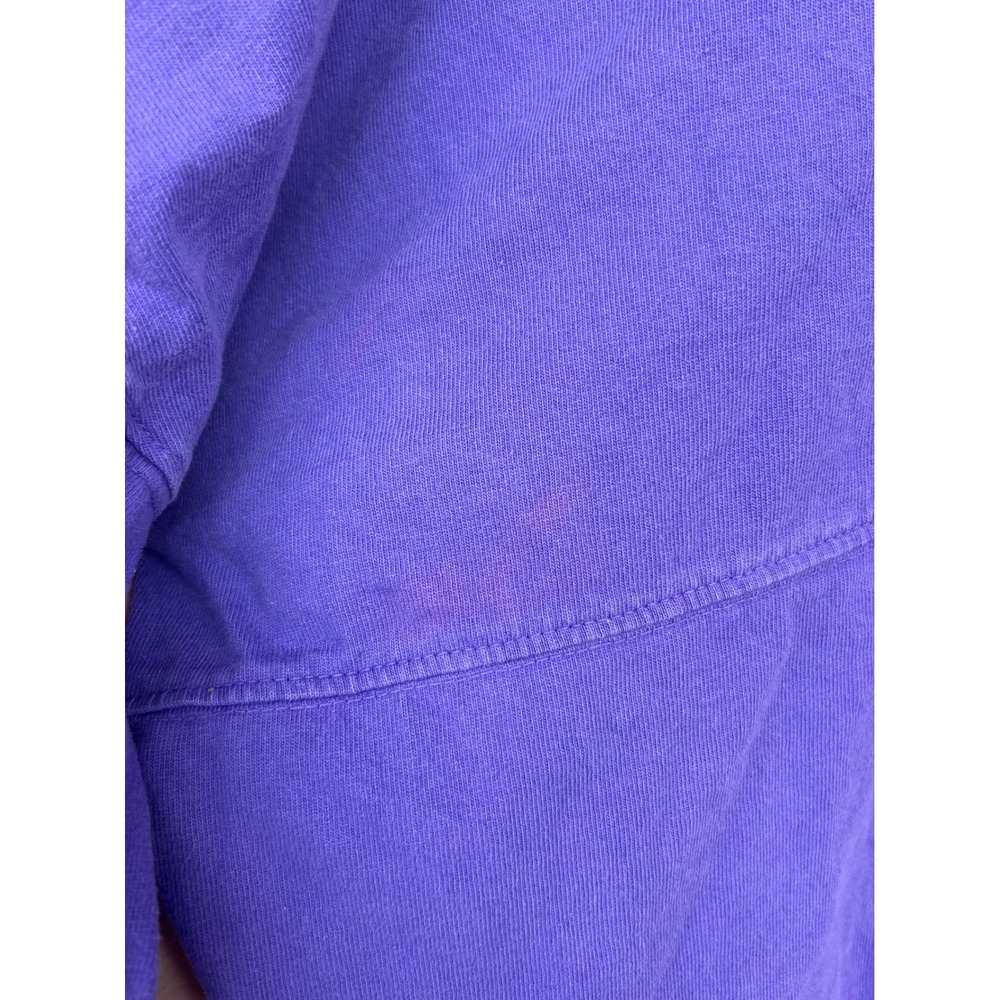 Disney Parks Spirit Jersey Walt Disney World Purple Glitter Puff Print Large - Picture 6 of 11